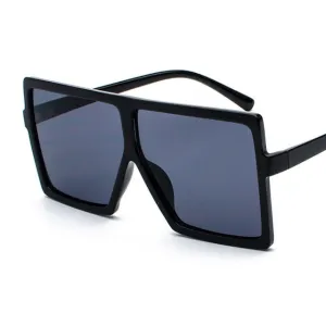 YOOSKE Oversized Sunglasses for Women Men Luxury Brand Designer Vintage Sun Glasses Female Male Big Frame Black Eyewear