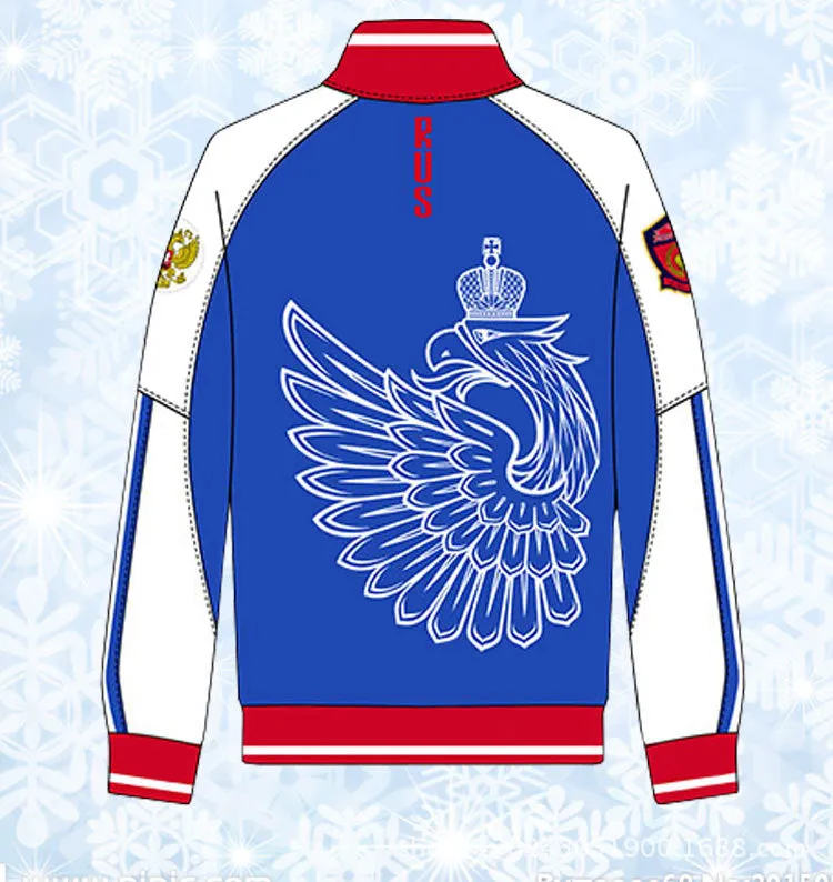 Yuri On Ice Assorted Teams Cosplay Costume Blue Hoodie