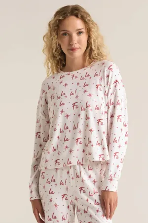 Z Supply: Fa La La Top in White