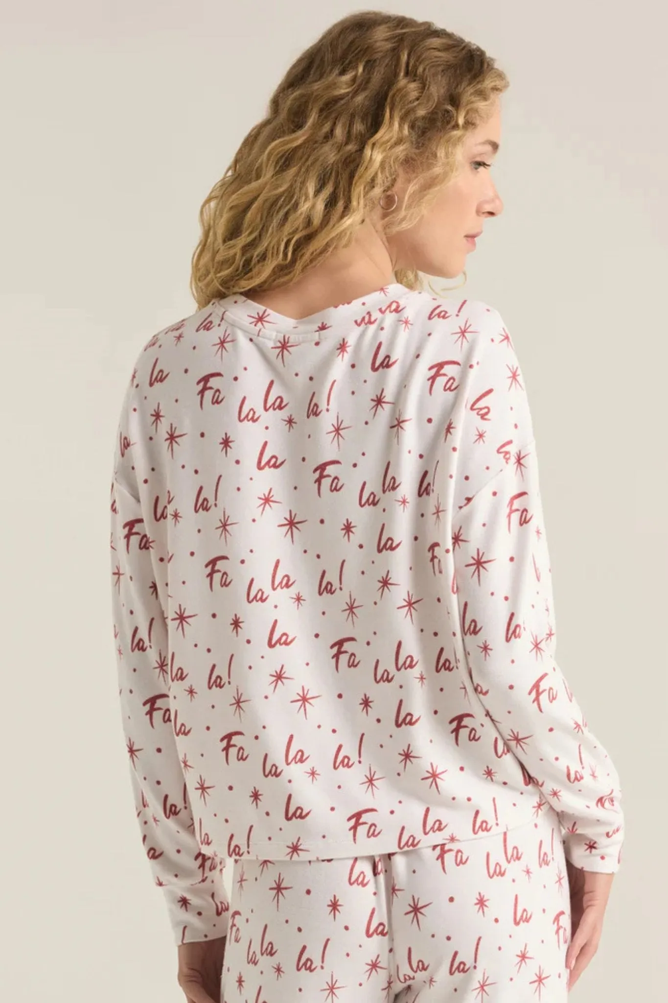 Z Supply: Fa La La Top in White