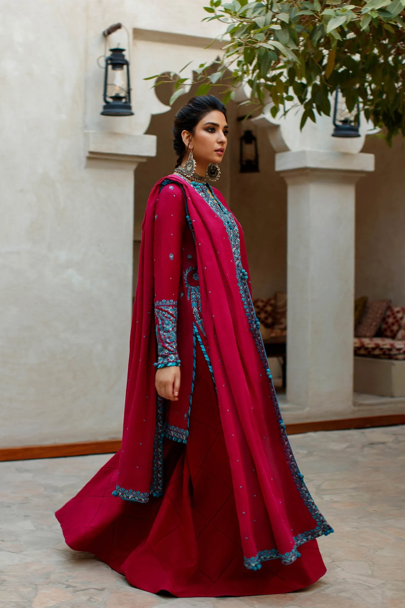 ZARBANU (ZL22-04 B) | Zaha Summer Lawn Collection 2022 | Unstitched Embroidered Lawn Suits