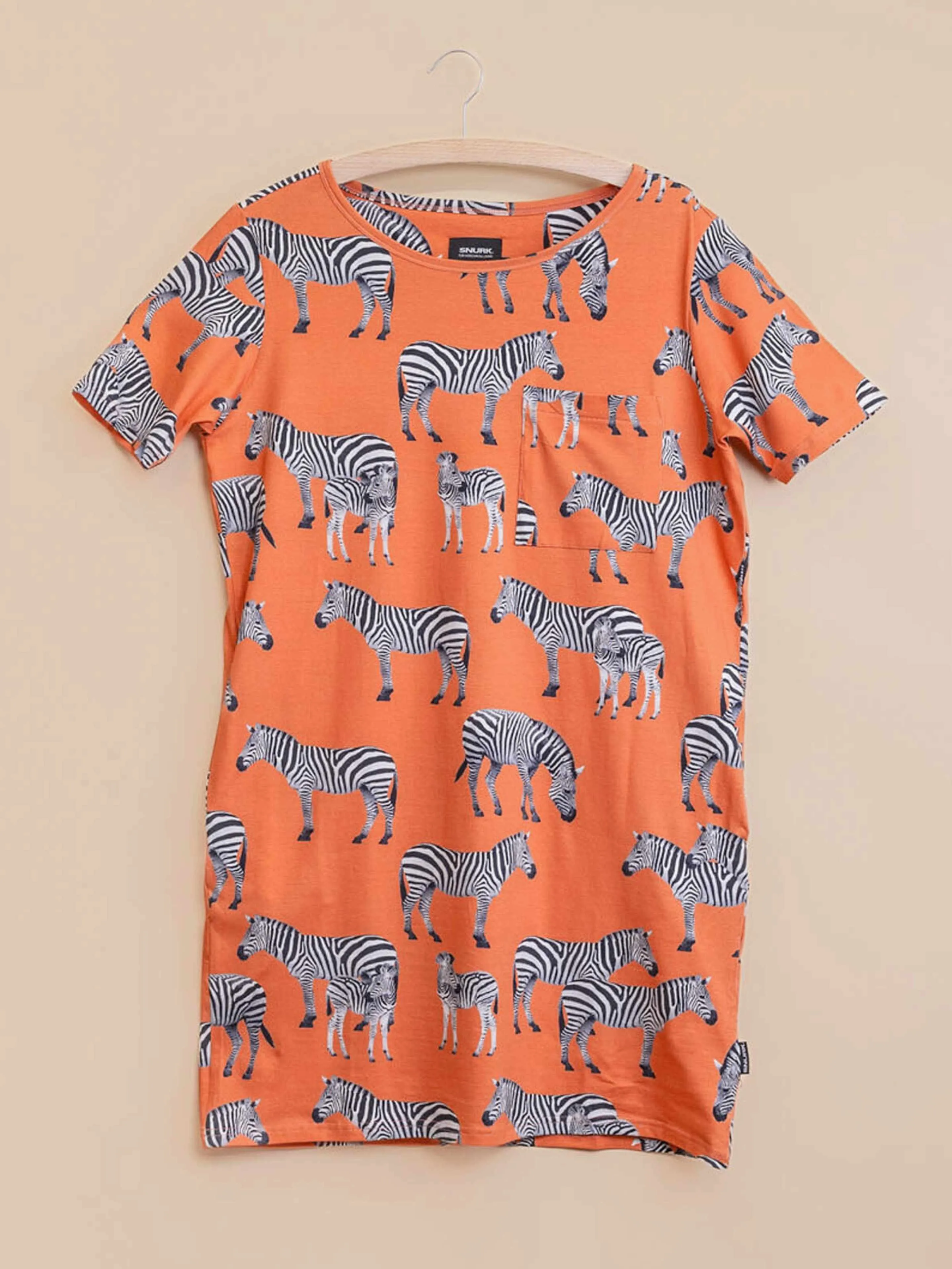 Zebras T-shirt Dress Dames