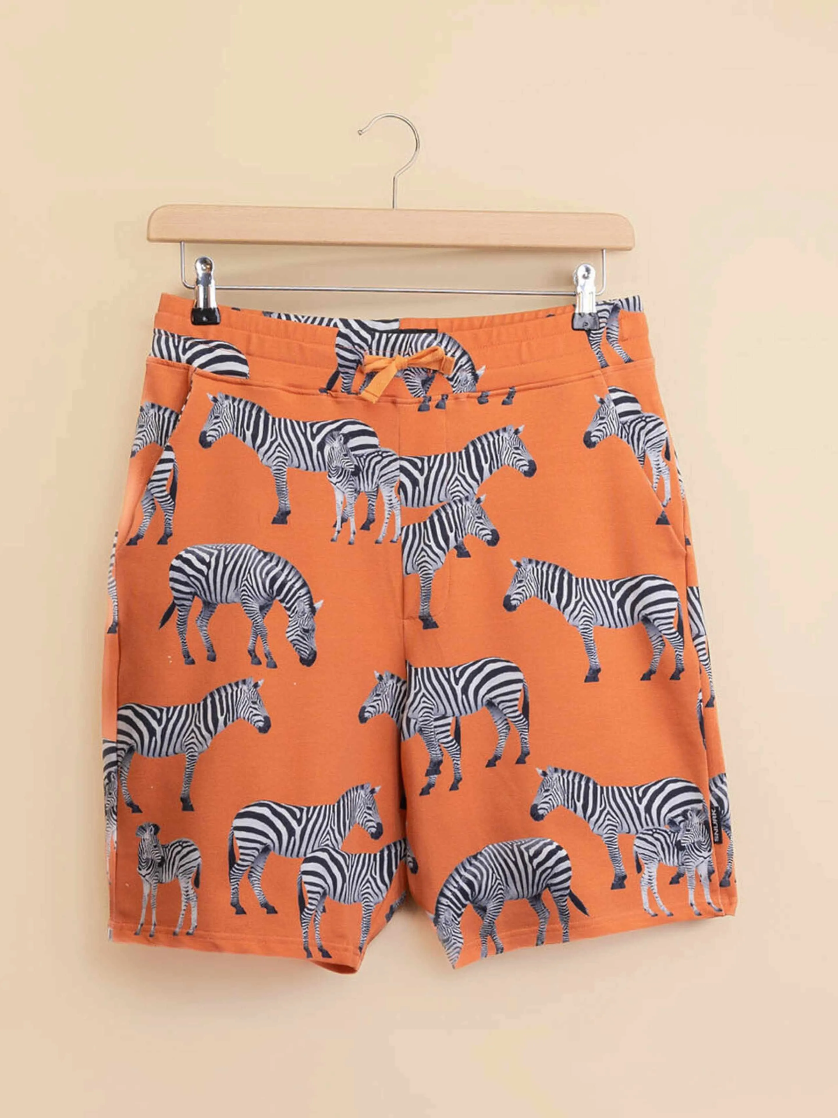 Zebras T-shirt en Shorts set Heren
