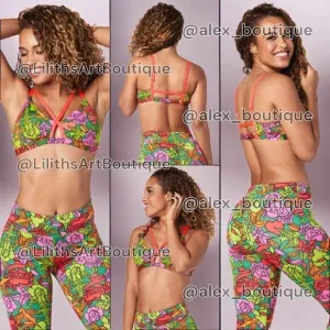 Zumba Love Sport Bra(G005)- Size M for Women