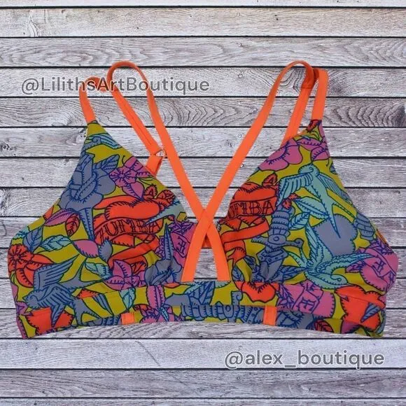 Zumba Love Sport Bra(G009)- Size M for Women