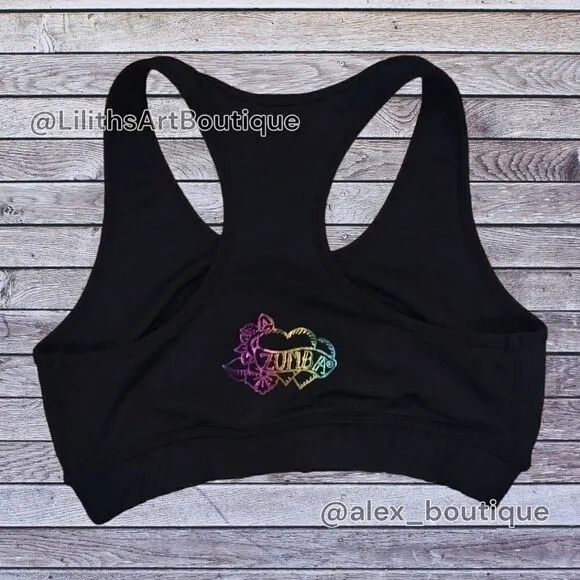 Zumba Metalic Sports Bra(G004)- Size M for Women
