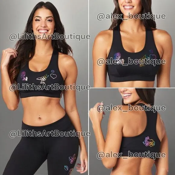 Zumba Metalic Sports Bra(G004)- Size M for Women